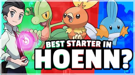 The best Hoenn starter : r/pokemon .